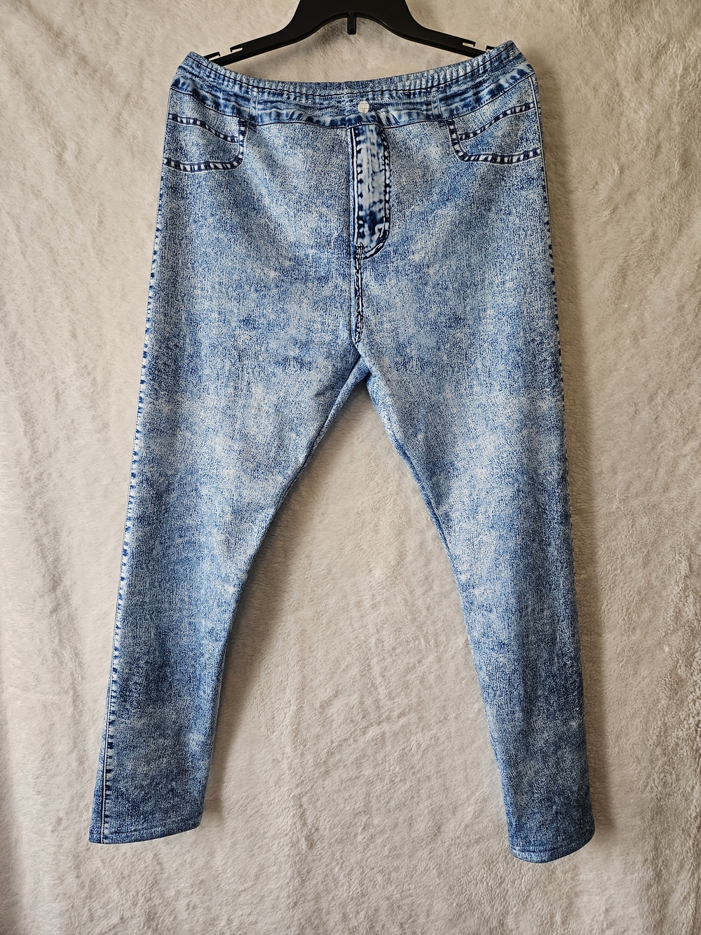 Womens denim style pj pants